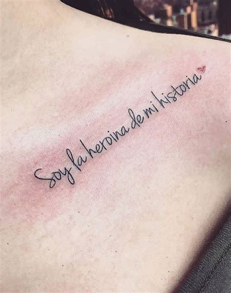 frases pecho hombro tatuajes para mujeres|+200 Frases Únicas para Tatuajes de Mujer: Originales para。